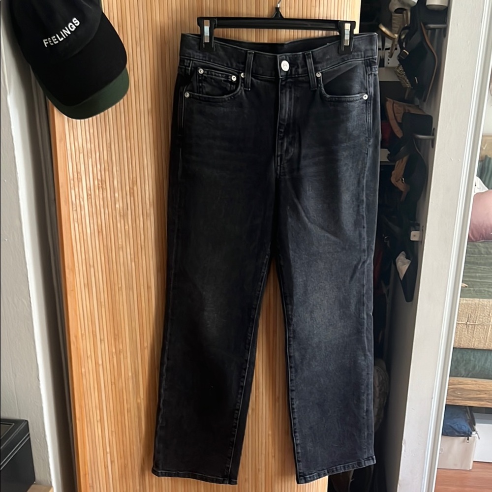 AYR Black Straight Jeans Classic Style